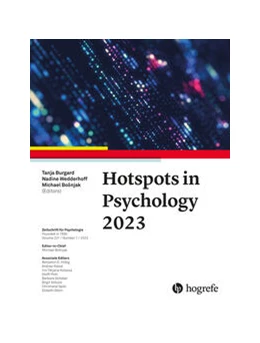 Abbildung von Burgard / Wedderhoff | Hotspots in Psychology 2023 | 1. Auflage | 2023 | beck-shop.de