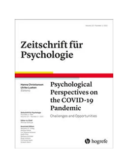 Abbildung von Christiansen / Lueken | Psychological Perspectives on the COVID-19 Pandemic | 1. Auflage | 2023 | beck-shop.de