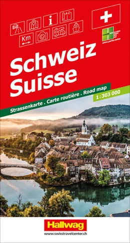 Abbildung von Hallwag Kümmerly+Frey AG | Schweiz Strassenkarte 1:303 000 | 15. Auflage | 2023 | beck-shop.de