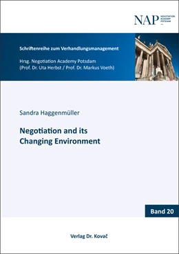 Abbildung von Haggenmüller | Negotiation and its Changing Environment | 1. Auflage | 2023 | 20 | beck-shop.de