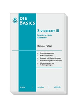 Abbildung von Hemmer / Wüst | Basics Zivilrecht III | 11. Auflage | 2023 | beck-shop.de
