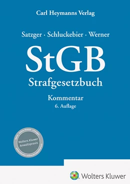 Abbildung von Satzger / Schluckebier | StGB - Strafgesetzbuch | 6. Auflage | 2023 | beck-shop.de