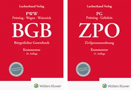 Abbildung von Gehrlein / Prütting | BGB Kommentar 18. Auflage und ZPO Kommentar 15. Auflage • Set | 1. Auflage | 2023 | beck-shop.de