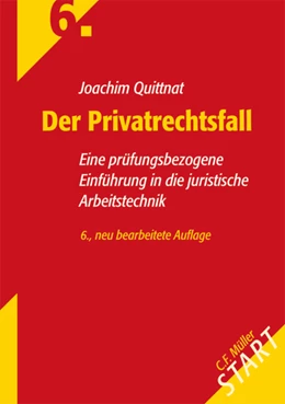 Abbildung von Quittnat | Der Privatrechtsfall | 6. Auflage | 2005 | beck-shop.de