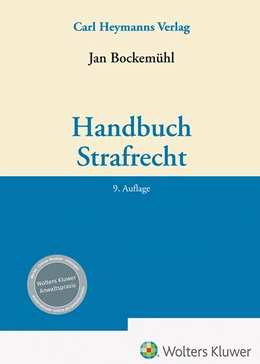 Abbildung von Bockemühl | Handbuch Strafrecht | 9. Auflage | 2024 | beck-shop.de