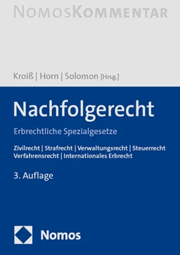 Abbildung von Kroiß / Horn | Nachfolgerecht | 3. Auflage | 2023 | beck-shop.de