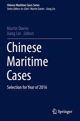 Abbildung von Davies / Lin | Chinese Maritime Cases | 1. Auflage | 2023 | beck-shop.de