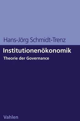 Abbildung von Schmidt-Trenz | Institutionenökonomik | 1. Auflage | 2023 | beck-shop.de