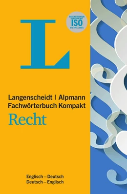 Abbildung von G. Bugg / Simon | Langenscheidt Fachwörterbuch Kompakt Recht Englisch | 2. Auflage | 2009 | beck-shop.de