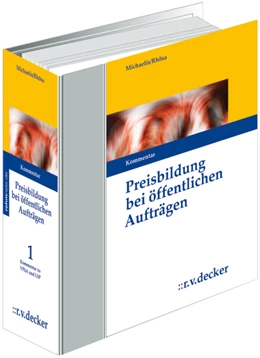 Abbildung von Michaelis †/ Rhösa † | Preisbildung bei öffentlichen Aufträgen - mit Aktualisierungsservice | 1. Auflage | 2024 | beck-shop.de