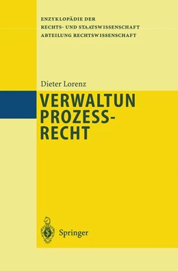 Abbildung von Lorenz | Verwaltungsprozeßrecht | 1. Auflage | 2000 | beck-shop.de