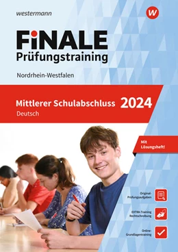 Abbildung von Heinrichs / Wolff | FiNALE - Prüfungstraining Mittlerer Schulabschluss Nordrhein-Westfalen. Deutsch 2024 | 1. Auflage | 2023 | beck-shop.de