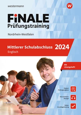 Abbildung von Adams | FiNALE - Prüfungstraining Mittlerer Schulabschluss Nordrhein-Westfalen. Englisch 2024 | 1. Auflage | 2023 | beck-shop.de