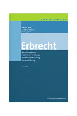 Abbildung von Abt / Weibel | Erbrecht | 5. Auflage | 2023 | beck-shop.de