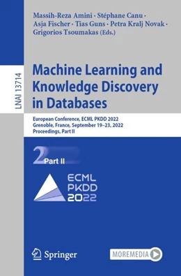 Abbildung von Amini / Canu | Machine Learning and Knowledge Discovery in Databases | 1. Auflage | 2023 | 13714 | beck-shop.de
