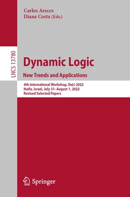 Abbildung von Areces / Costa | Dynamic Logic. New Trends and Applications | 1. Auflage | 2023 | 13780 | beck-shop.de