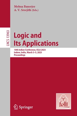 Abbildung von Banerjee / Sreejith | Logic and Its Applications | 1. Auflage | 2023 | 13963 | beck-shop.de