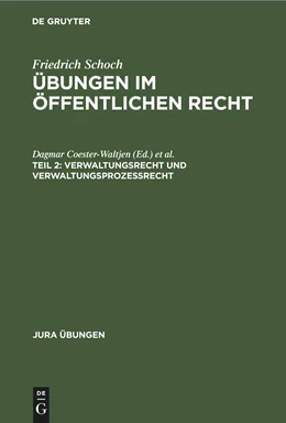 Abbildung von Schoch | Verwaltungsrecht und Verwaltungsprozessrecht | 1. Auflage | 2021 | beck-shop.de