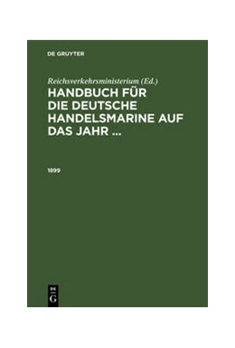 Abbildung von Reichsverkehrsministerium | 1899 | 1. Auflage | 2023 | beck-shop.de