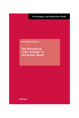 Abbildung von Klenová | Die Schenkung unter Auflage im römischen Recht | 1. Auflage | 2023 | beck-shop.de