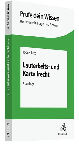 Abbildung von Lettl | Lauterkeits- und Kartellrecht | 6. Auflage | 2023 | beck-shop.de