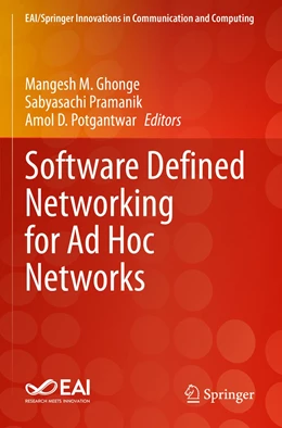 Abbildung von Ghonge / Pramanik | Software Defined Networking for Ad Hoc Networks | 1. Auflage | 2023 | beck-shop.de