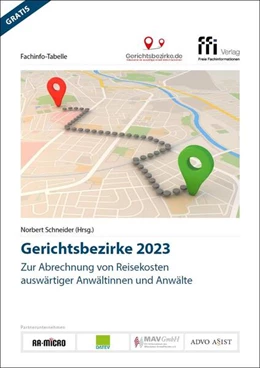 Abbildung von Schneider (Hrsg.) | Fachinfo-Tabelle Gerichtsbezirke 2023 | | 2023 | beck-shop.de