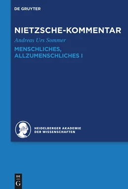 Abbildung von Sommer / Heidelberger Akademie Der Wissenschaften | Kommentar zu Nietzsches 