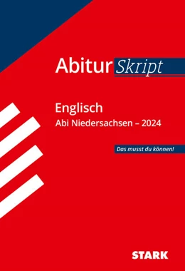 Abbildung von Jacob | STARK AbiturSkript - Englisch - Niedersachsen 2024 | 4. Auflage | 2023 | beck-shop.de