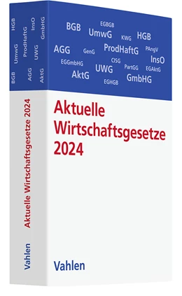 Abbildung von Aktuelle Wirtschaftsgesetze 2024 | 16. Auflage | 2024 | beck-shop.de