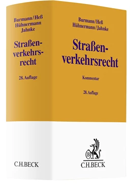 Abbildung von Burmann / Heß | Straßenverkehrsrecht | 28. Auflage | 2024 | beck-shop.de