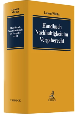 Abbildung von Lausen / Müller | Handbuch Nachhaltigkeit im Vergaberecht | 1. Auflage | 2024 | beck-shop.de