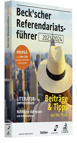 Abbildung von Beck´scher Referendariatsführer 2023/2024 | 1. Auflage | 2023 | beck-shop.de