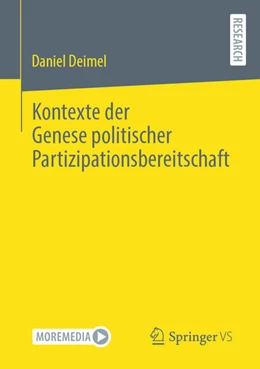 Abbildung von Deimel | Kontexte der Genese politischer Partizipationsbereitschaft | 1. Auflage | 2023 | beck-shop.de
