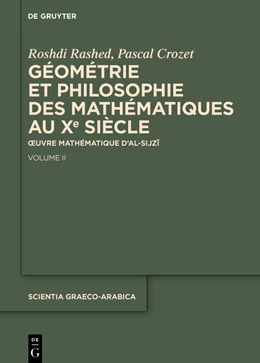 Abbildung von Rashed / Crozet | Géométrie et philosophie des mathématiques au Xe siècle | 1. Auflage | 2023 | 35 | beck-shop.de