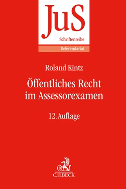 Abbildung von Kintz | Öffentliches Recht im Assessorexamen | 12. Auflage | 2024 | Band 148 | beck-shop.de