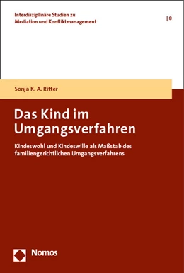 Abbildung von Ritter | Das Kind im Umgangsverfahren | 1. Auflage | 2023 | beck-shop.de