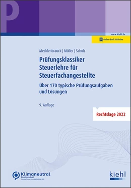 Abbildung von Mecklenbrauck / Müller | Prüfungsklassiker Steuerlehre für Steuerfachangestellte (Online Version) | 9. Auflage | 2023 | beck-shop.de