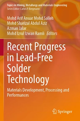 Abbildung von Salleh / Abdul Aziz | Recent Progress in Lead-Free Solder Technology | 1. Auflage | 2023 | beck-shop.de