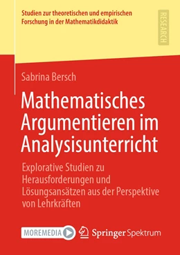 Abbildung von Bersch | Mathematisches Argumentieren im Analysisunterricht | 1. Auflage | 2023 | beck-shop.de
