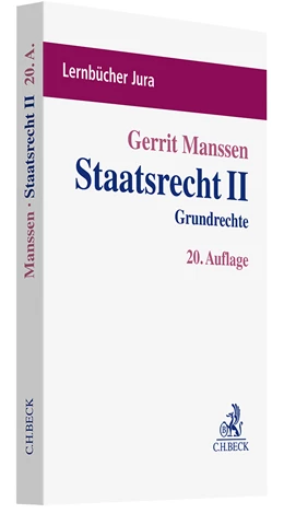 Abbildung von Manssen | Staatsrecht II | 20. Auflage | 2024 | beck-shop.de