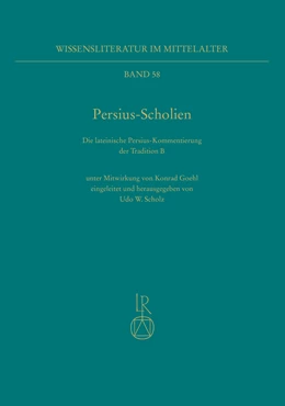 Abbildung von Scholz | Persius-Scholien | 1. Auflage | 2023 | 58 | beck-shop.de