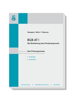 Abbildung von Hemmer / Wüst | BGB AT I | 17. Auflage | 2023 | beck-shop.de