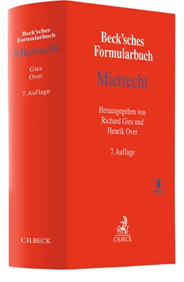 Abbildung von Beck'sches Formularbuch Mietrecht | 7. Auflage | 2024 | beck-shop.de