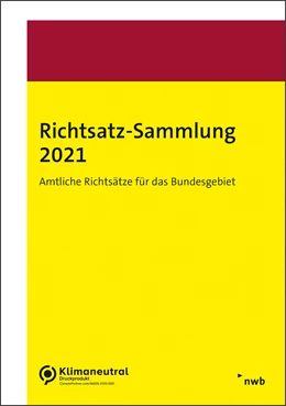 Abbildung von Richtsatz-Sammlung 2021 | 1. Auflage | 2023 | beck-shop.de