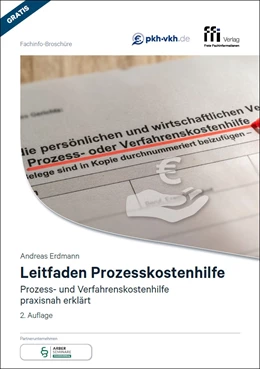 Abbildung von Erdmann | Leitfaden Prozesskostenhilfe | 2. Auflage | 2024 | beck-shop.de