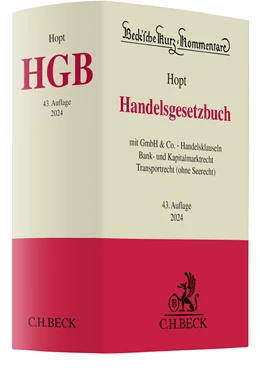 Abbildung von Hopt | Handelsgesetzbuch: HGB | 43. Auflage | 2024 | Band 9 | beck-shop.de