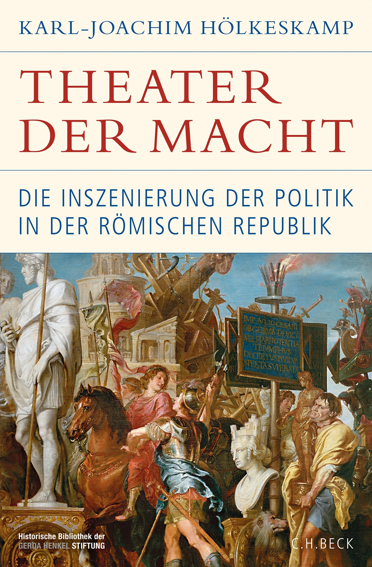 Cover: Hölkeskamp, Karl-Joachim, Theater der Macht
