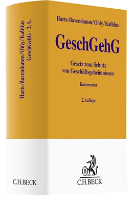 Abbildung von Harte-Bavendamm / Ohly | Gesetz zum Schutz von Geschäftsgeheimnissen: GeschGehG | 2. Auflage | 2024 | beck-shop.de
