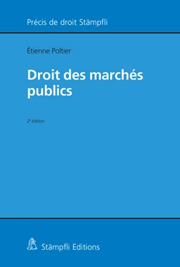 Abbildung von Poltier | Droit des marchés publics | 2. Auflage | 2023 | beck-shop.de